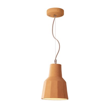 Hanglamp in Toscaanse Majolica Handgemaakt in Italië - Toscot Rossi Viadurini