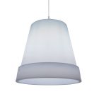 Hanglamp in wit polyethyleen Made in Italy - Minervo Viadurini