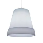 Hanglamp in wit polyethyleen Made in Italy - Minervo Viadurini
