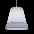 Hanglamp in wit polyethyleen Made in Italy - Minervo Viadurini