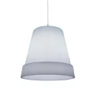 Hanglamp in wit polyethyleen Made in Italy - Minervo Viadurini