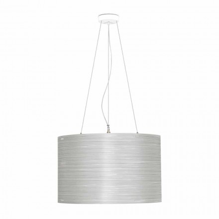 Lamp witte polypropyleen suspensie diameter 60 cm Debby Viadurini