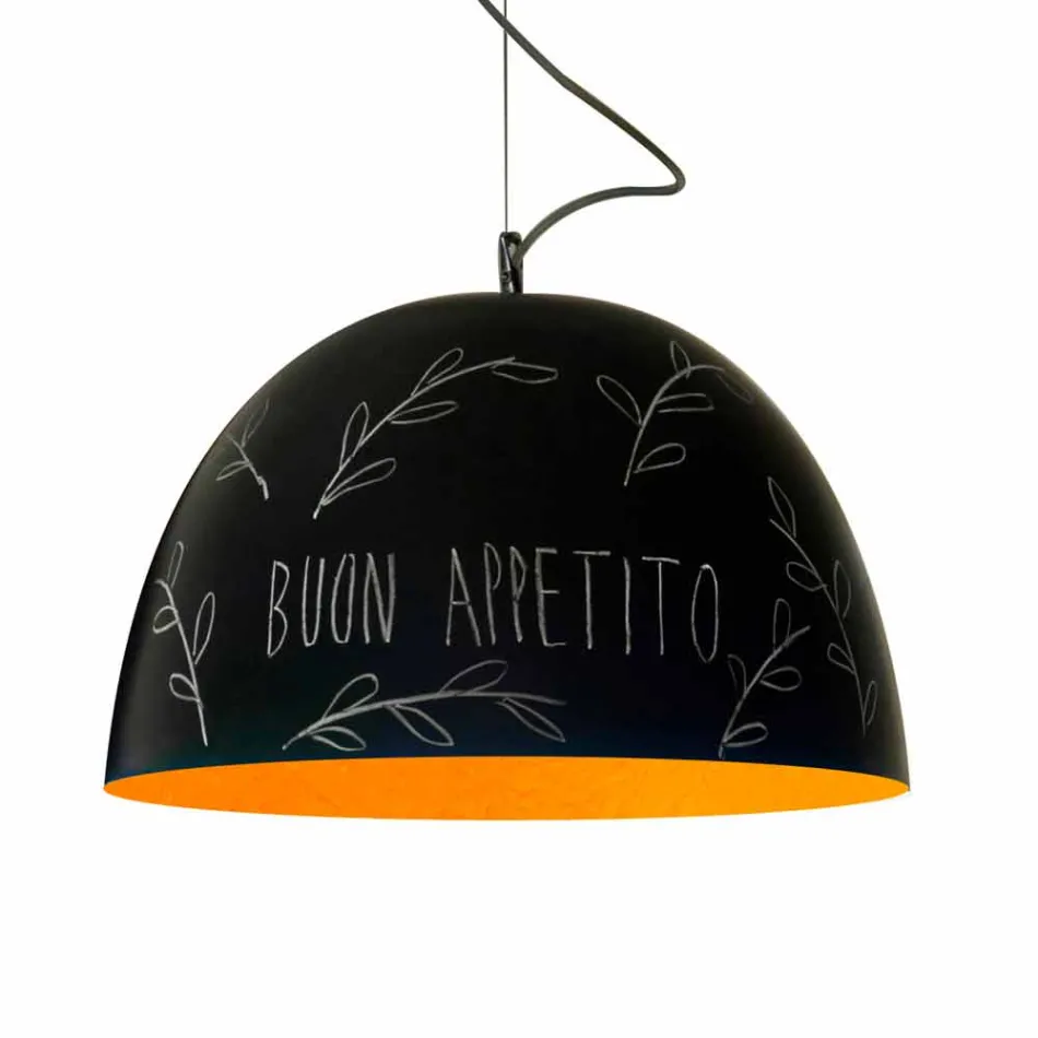 Hars hanglamp In-es.artdesign H2o Modern schoolbord Viadurini