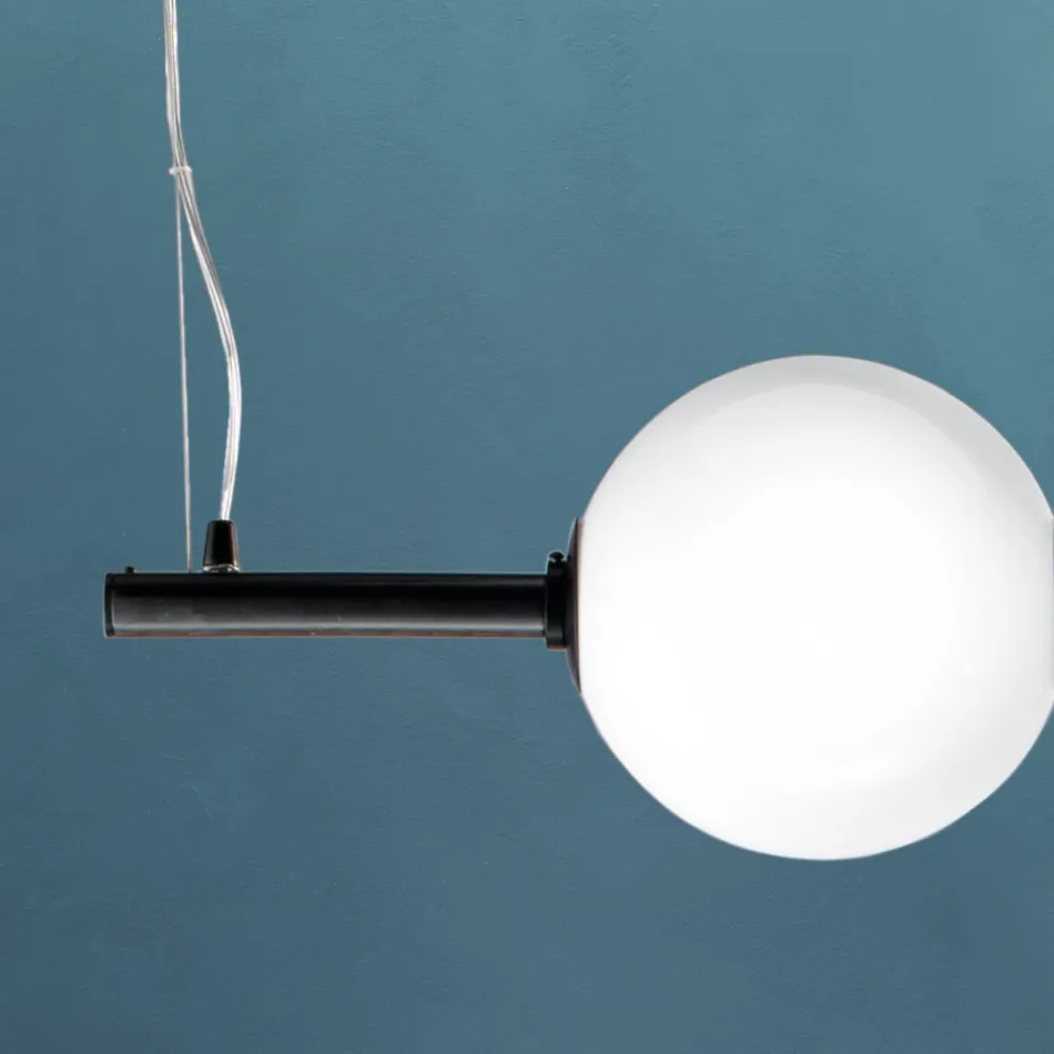 Handgeblazen Venetië Glazen Hanglamp 95 cm - Jupiter Viadurini