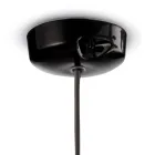 Glazen hanglamp in 2 verschillende afwerkingen Made in Italy - Afoxe Viadurini