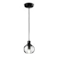 Glazen hanglamp in 2 verschillende afwerkingen Made in Italy - Afoxe