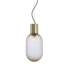Glazen hanglamp gemaakt in Italië - Lucciola Viadurini