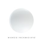 Handgeblazen witte Venetiaanse glazen hanglamp - Moon Viadurini