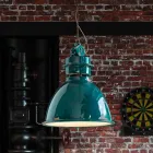 Industriële hanglamp vervaardigd ontwerp Katie Viadurini