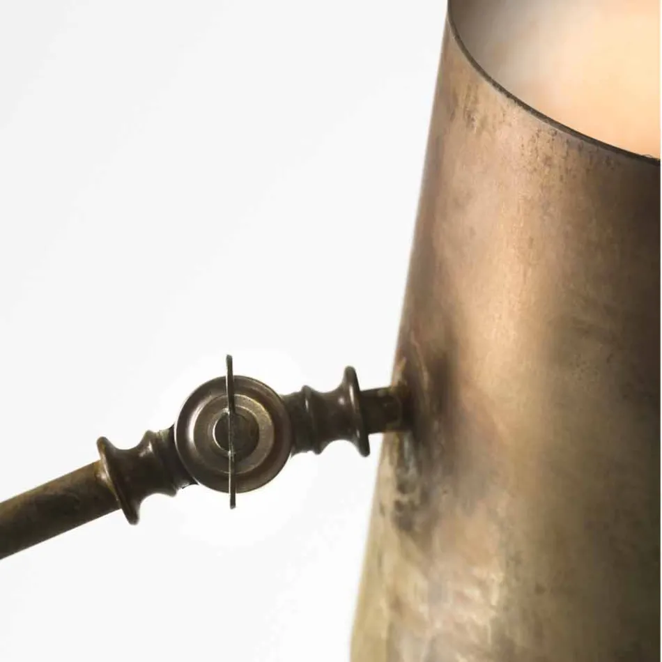 Lamp instelbare vering industriële Reporter Il Fanale Viadurini