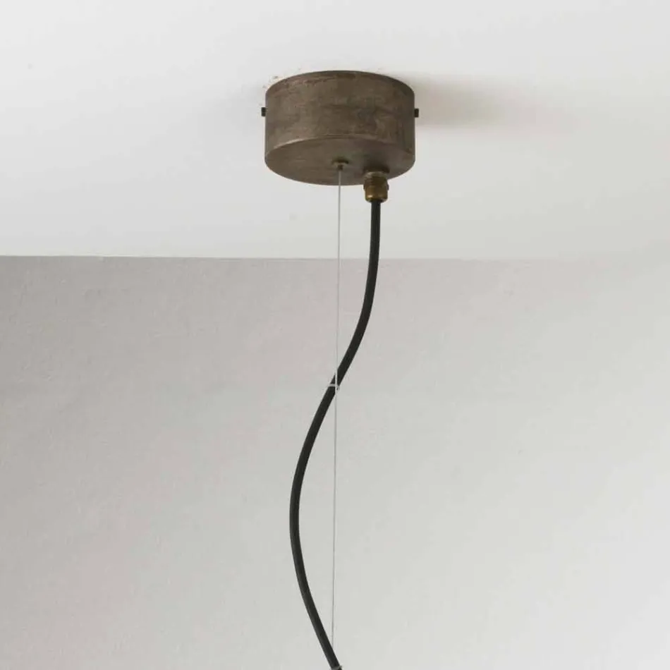 Lamp Industrial schorsing Vintage Loft Grote Il Fanale Viadurini