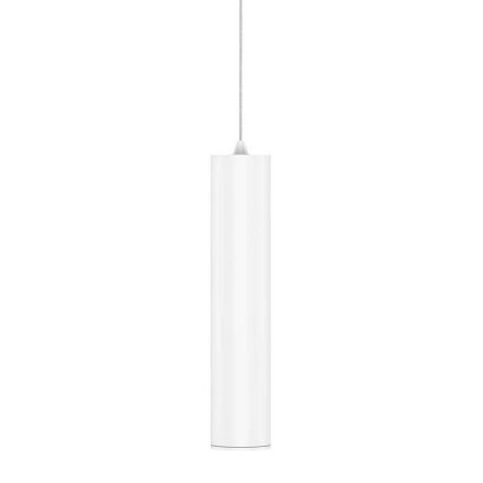 7W led-hanglamp in wit of mat zwart aluminium - Rebolla Viadurini