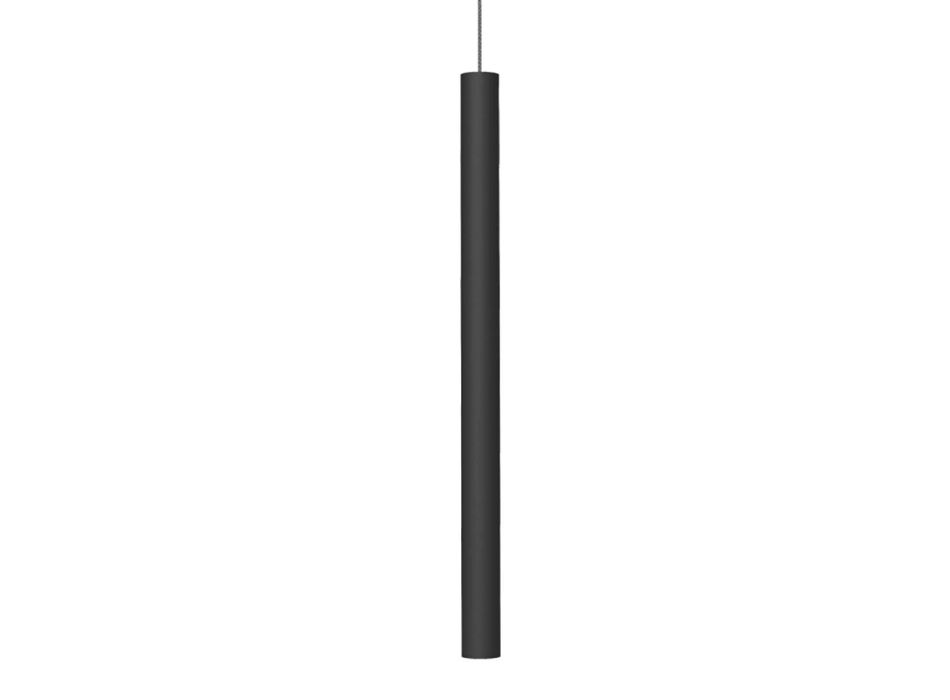 Decoratieve led-hanglamp in wit of zwart aluminium - Rebolla Viadurini