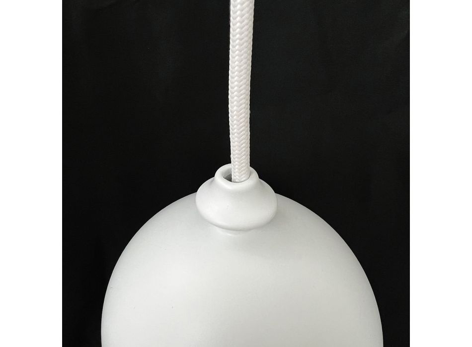Aldo Bernardi moderne hanglamp in keramiek I Lustrini 5 Viadurini