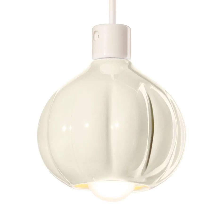 Moderne hanglamp van gekleurd keramiek Made in Italy - Afoxe Viadurini