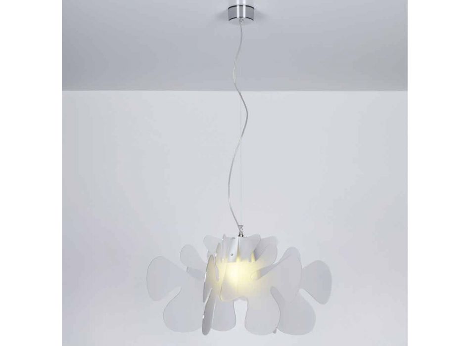 Moderne hanglamp methacrylaat, L.73 x P.73cm, Debora Viadurini