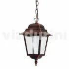 Buitenophanglamp van aluminium, gemaakt in Italië, Aquilina Viadurini