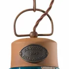 Opknoping lamp industriële stijl keramiek en ferro Stephanie Viadurini