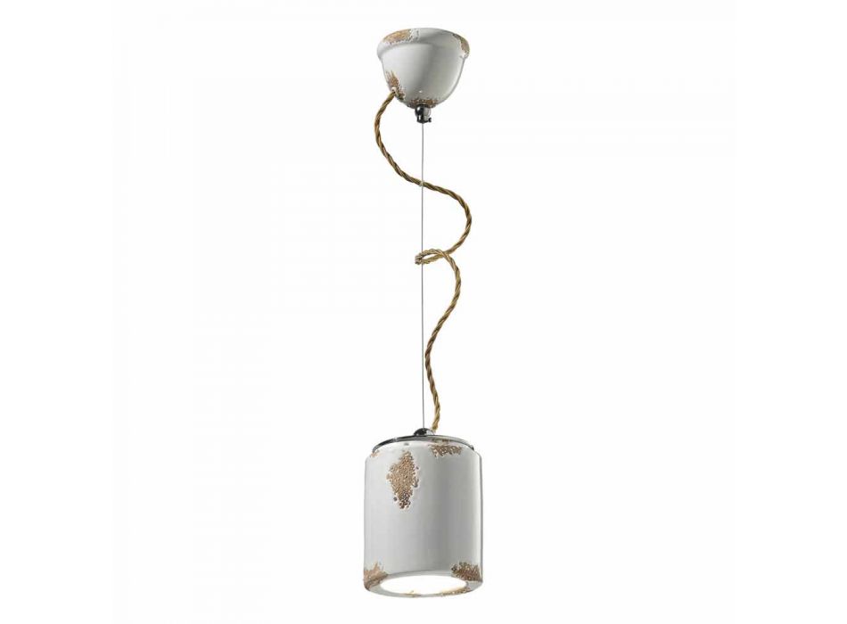 Hanglamp artisan uitstekende Ferroluce Viadurini