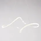 Handgemaakte lamp van glas en metaal, gemaakt in Italië, voor woonkamer en slaapkamer - Pictor Viadurini