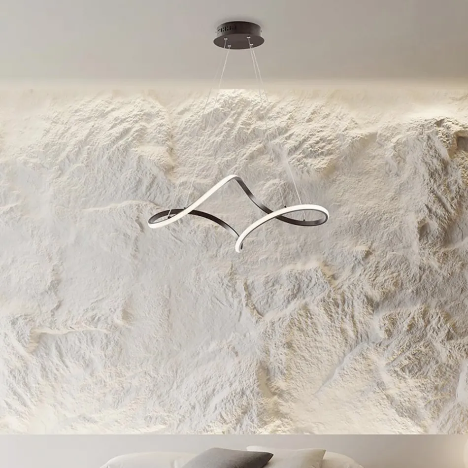 Handgemaakte lamp van glas en metaal, gemaakt in Italië, voor woonkamer en slaapkamer - Pictor Viadurini