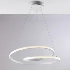 Handgemaakte lamp van glas en metaal voor elegante interieurs – Hubble Viadurini