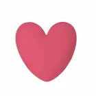 Gekleurde Slide Love tafellamp hart gemaakt in Italië Viadurini