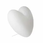 Gekleurde Slide Love tafellamp hart gemaakt in Italië Viadurini