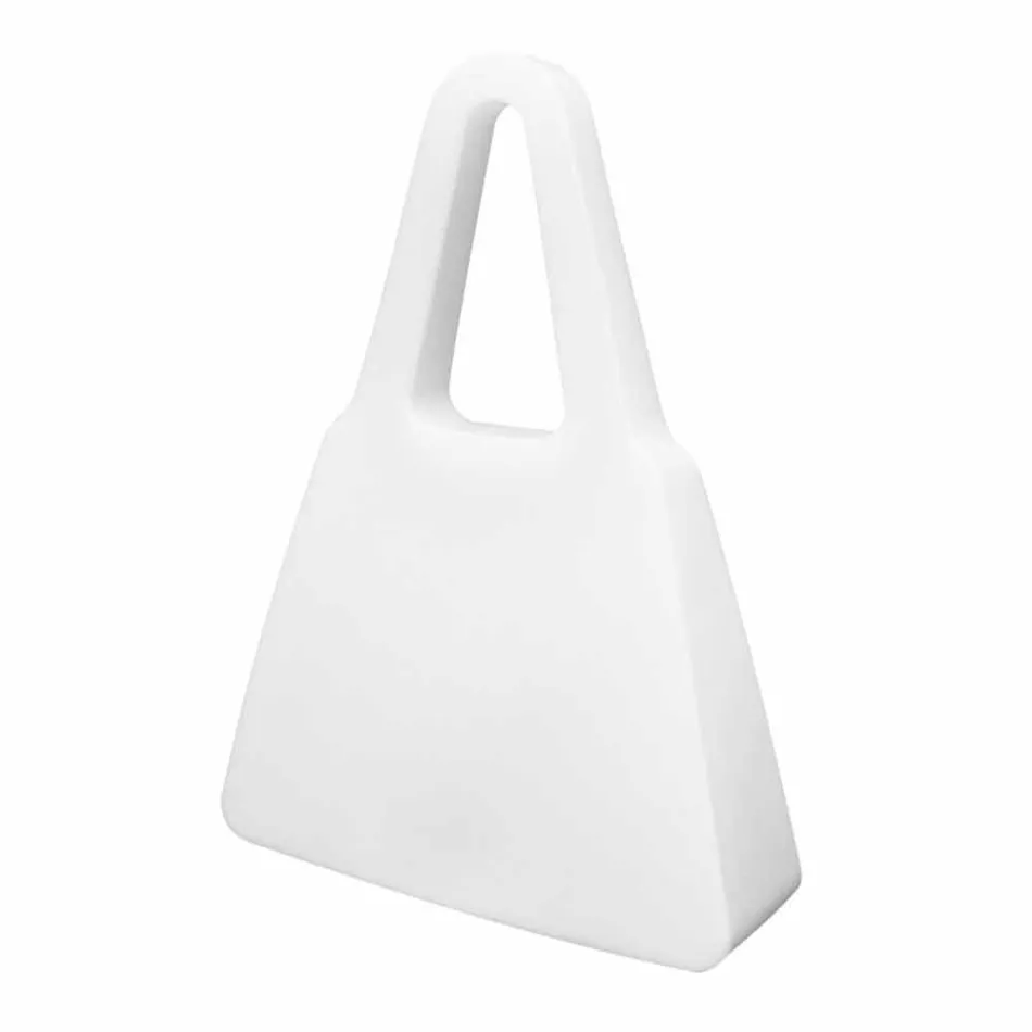 Tafellamp in wit plastic met modern design voor binnen - Borsastar Viadurini