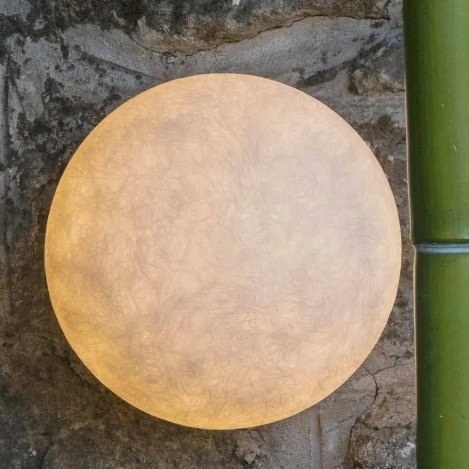 Wandmodel buitenlamp In-es.artdesign A. Moon Out in nebulite Viadurini