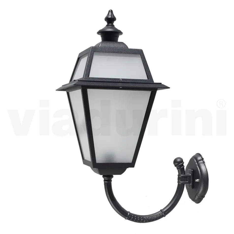 Buitenwandlamp van aluminium en glas Made in Italy - Vivian Viadurini