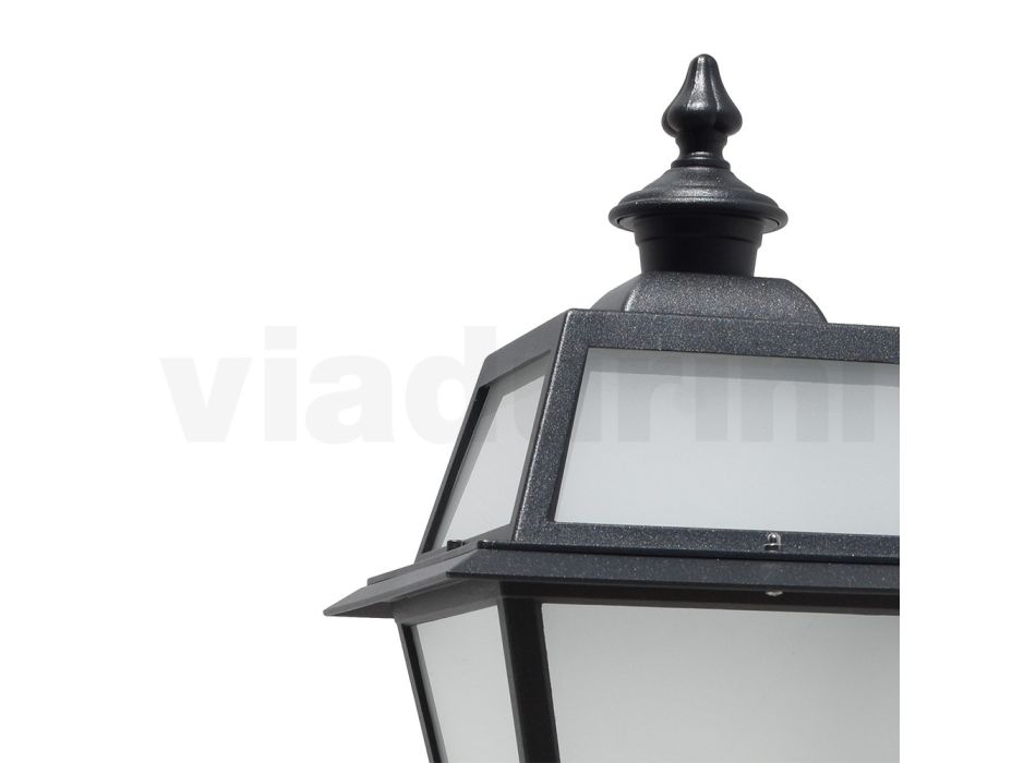 Buitenwandlamp van aluminium en glas Made in Italy - Vivian Viadurini