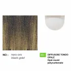 Wandlamp buiten van gegoten aluminium gemaakt in Italië, Anusca Viadurini