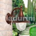 Wandlamp buiten gemaakt van gegoten aluminium, gemaakt in Italië, Anusca