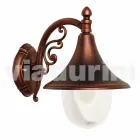 Wandlamp buiten van gegoten aluminium gemaakt in Italië, Anusca Viadurini