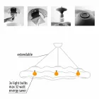 Design hanglamp voor buiten in polyethyleen - Nefos van Myyour Viadurini