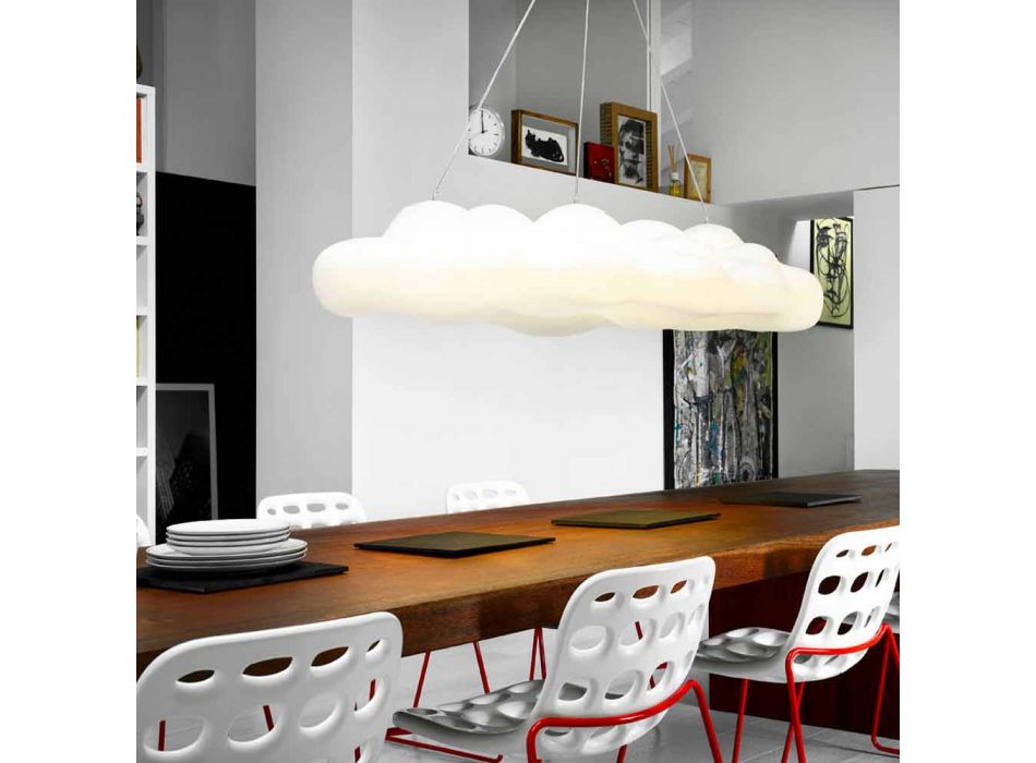 Design hanglamp voor buiten in polyethyleen - Nefos van Myyour Viadurini