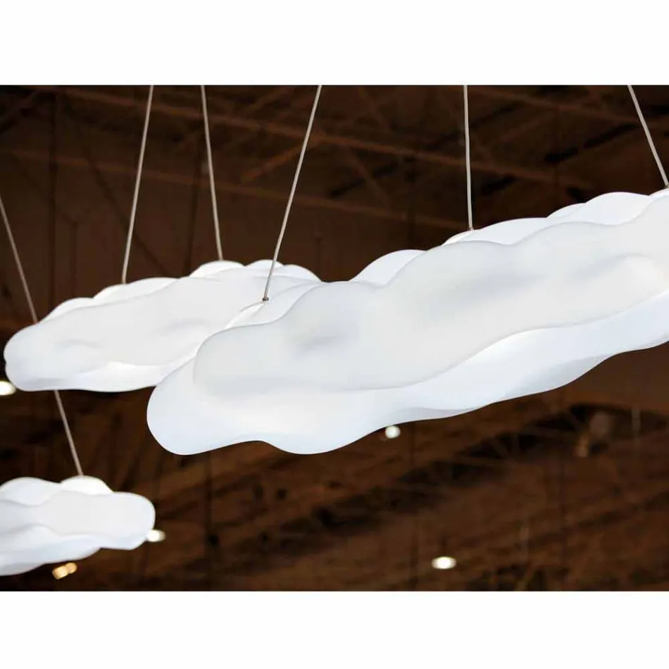 Design hanglamp voor buiten in polyethyleen - Nefos van Myyour Viadurini