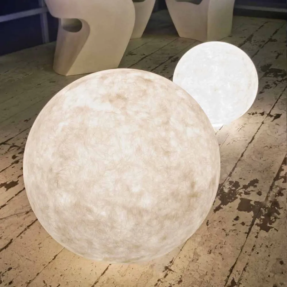 Outdoor vloerlamp In-es.artdesign Ex.Moon in nebulite Viadurini