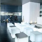 Bright Slide Cube design buitenlamp geproduceerd in Italië Viadurini