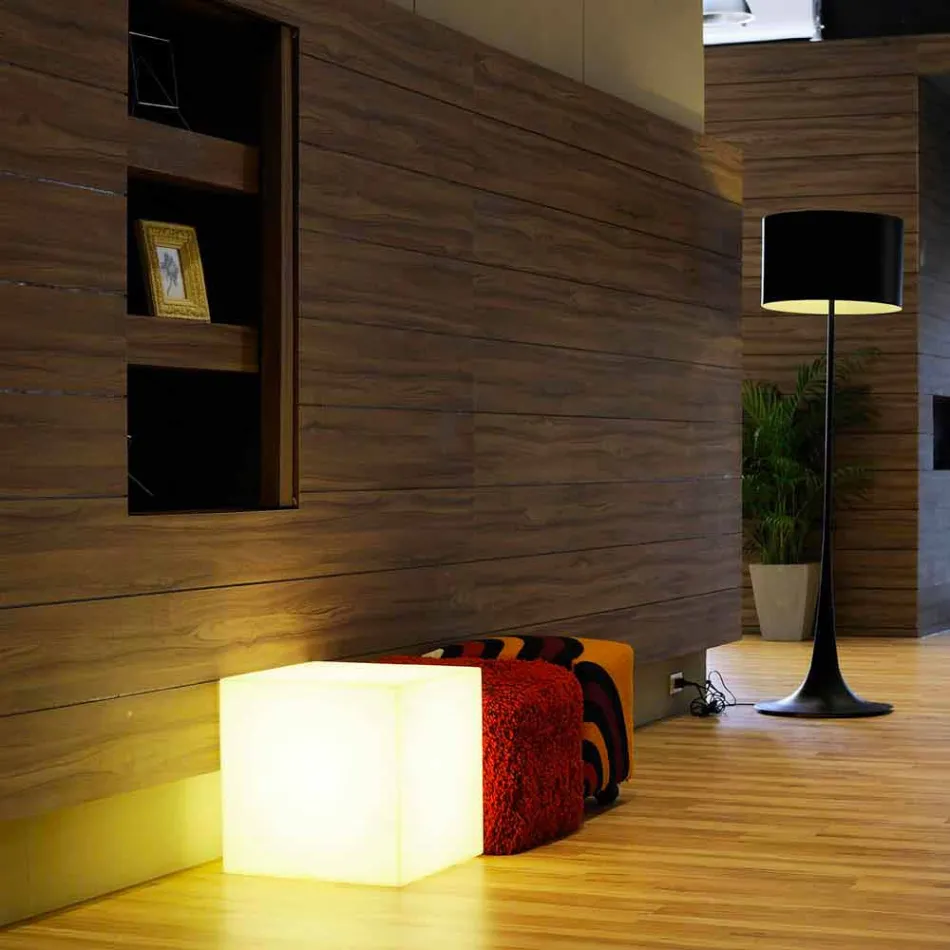 Bright Slide Cube design buitenlamp geproduceerd in Italië Viadurini