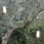 Buitenlamp in geverfd ijzer Minimal Design Made in Italy - Filo Viadurini