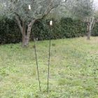 Buitenlamp in geverfd ijzer Minimal Design Made in Italy - Filo Viadurini