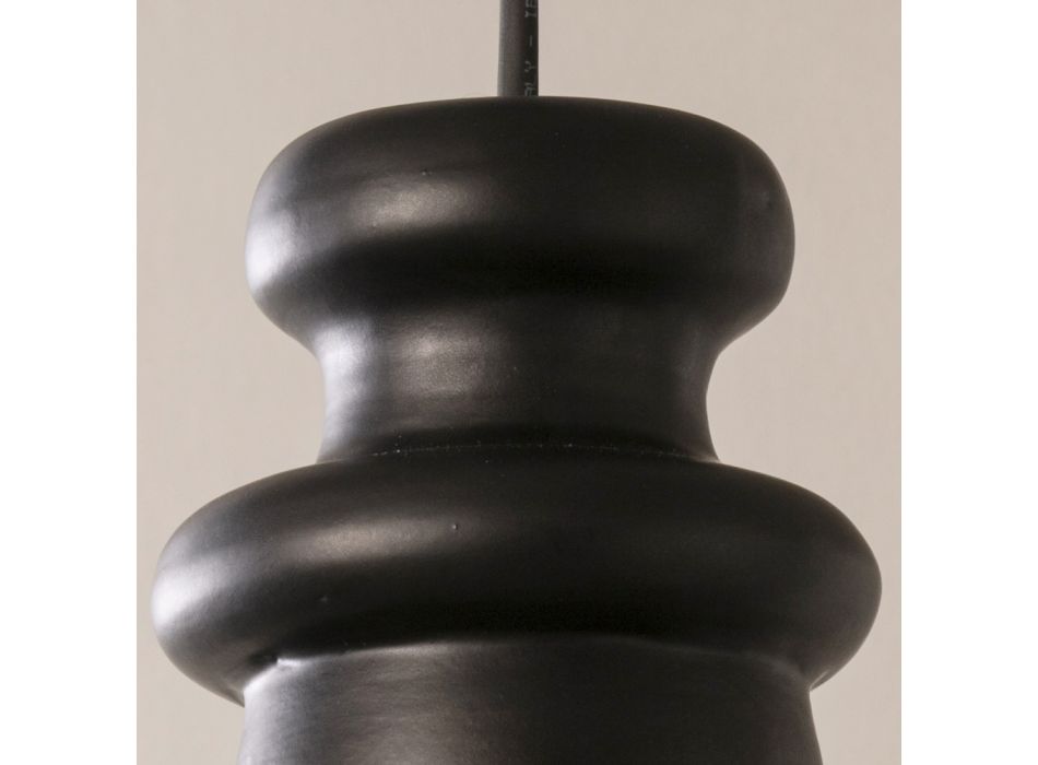 Buitenlamp in Majolica en metaal Made in Italy - Toscot Battersea Viadurini