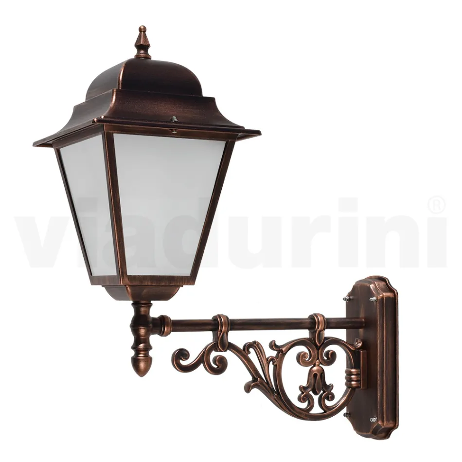 Buitenlamp van glas en aluminium in 5 verschillende afwerkingen - Alchemist Viadurini