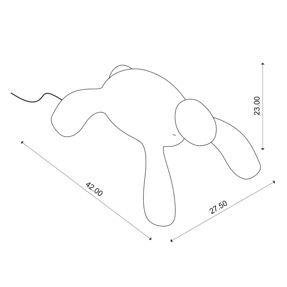 Oplaadbare en dimbare buitenlamp met aanraakfunctie - Turtle Viadurini