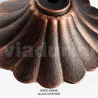 Tuinlamp met 2 acryllampen en aluminium structuur - Trovanero Viadurini