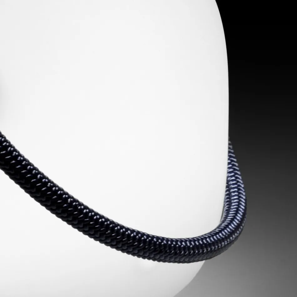 Tuinlamp in polyethyleen met handvat Made in Italy - Galicië Viadurini