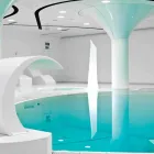 Helderwitte Prisma Slide Manhattan binnenlamp gemaakt in Italië Viadurini