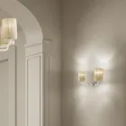 Handgemaakte Venetiaanse glazen wandlamp Made in Italy - Graham Viadurini